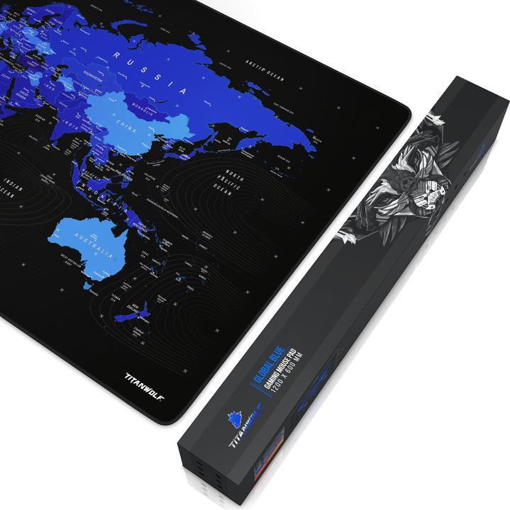 Actual product image Titanwolf Gaming Mouse Pad, XXXL Speed Gaming Mouse Pad Mouse Pad 1200 x 600 mm