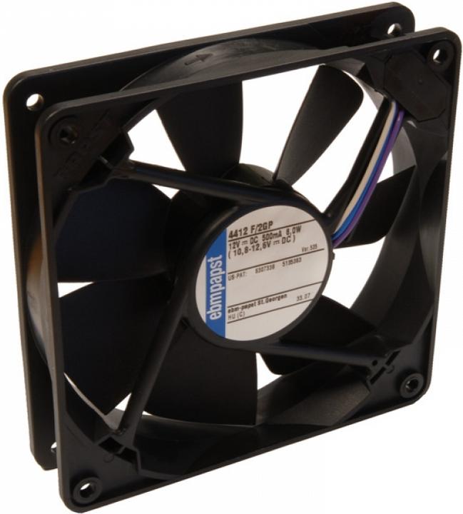 Actual product image Papst 3412 N/2GLLE - Super Silent (92 mm, 1 x)