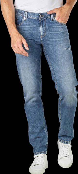 Actual product image Alberto Organic Premium Pipe Jeans Regular Slim Fit Blue (W38/L34)