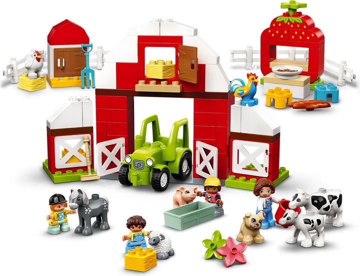 Actual product image LEGO Barn, tractor and animal care (10952)
