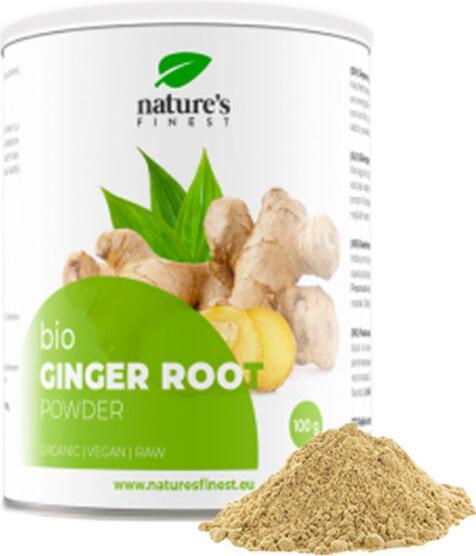 Nature's Finest Ginger Root Powder (1 Stück, Pulver, 100 g)