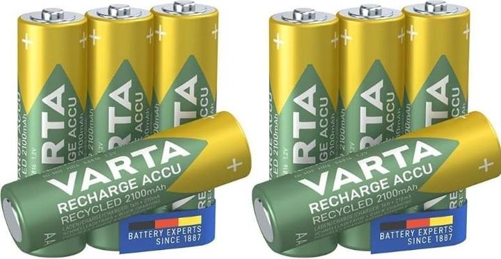 Actual product image Varta Recharge Accu Recycled (4 pcs., AA, 2100 mAh)