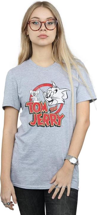 Produktbild Tom & Jerry Distressed Logo TShirt (XL)