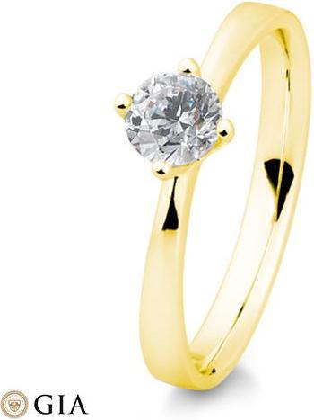 Actual product image Breuning RING - 4-piece prong setting (54, 750/18 K Gold)