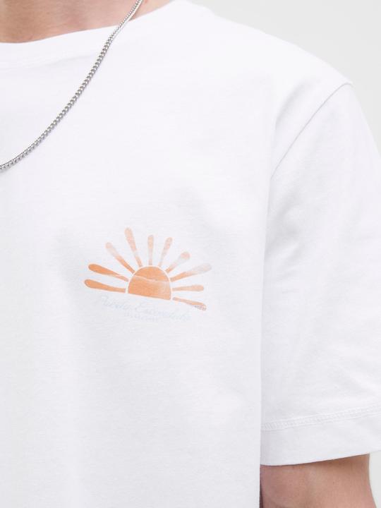 Image du produit Jack & Jones Gedruckt Rundhalsausschnitt T-shirt T-shirt (XL)