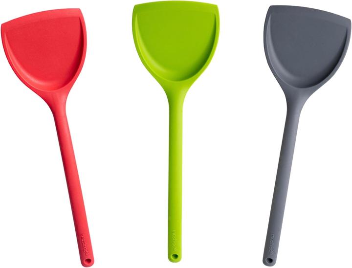 Produktbild Mastrad Pfannenwender Wok Silikon Grau