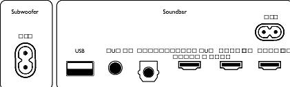 Actual product image Philips Soundbar 3.1.2 with wireless subwoofer TAB8905 (600 W, 3.1 Channel)