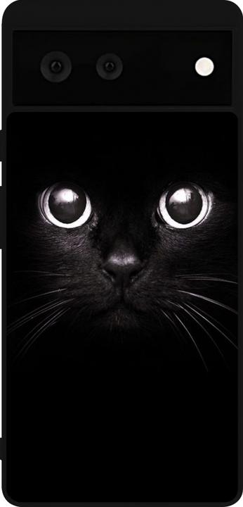 Immagine prodotto PhoneLook Coque Silicone rigide noir Occhi di gatto (Google Pixel 6)