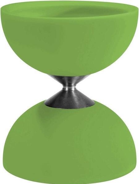 Actual product image Eureka Rubber diabolo green