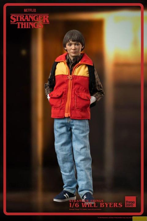 Actual product image ThreeZero Stranger Things figurine 1/6 Will Byers 24 cm