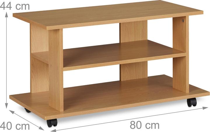 Image du produit Relaxdays TV Board (80 x 40 x 45 cm)