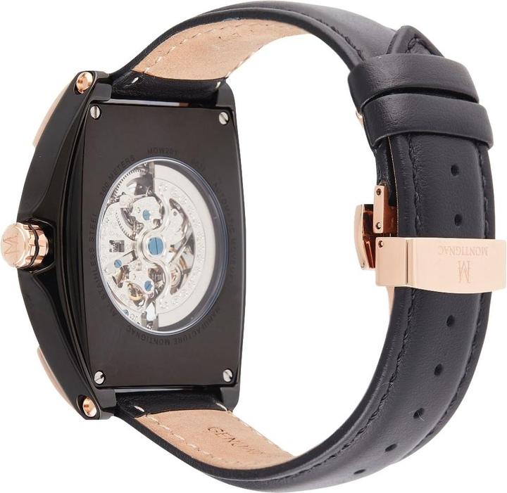 Immagine prodotto Montignac Orologio Automatico Tonneau (Orologio scheletrato)