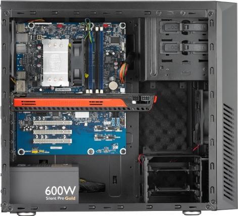 Actual product image Cooler Master Silencio 550 RC-550-KKN1 (mATX, ATX)