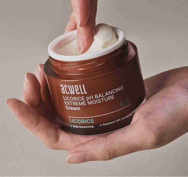 Actual product image Acwell Licorice pH Balancing Extreme Moisture Cream (55 ml, 24h cream)