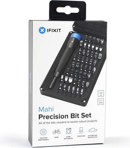 Actual product image iFixit Mahi Precision Bit Set (2, 3, 4, 5, 6, 7, 3/16, TR35, T TR 27, T TR 15, 5/32, T TR 20, 8 mm ∙ TR10, TR40 ∙ 1/4, PZ 3 ∙ 4, PH 3 ∙ PZ 1, T TR 25, 7/32, T TR 30, PH0, 1/8, 8 mm ∙ 2, 3 ∙ 1, 9/64 ∙ 4, PH1, PH2, PZ2)