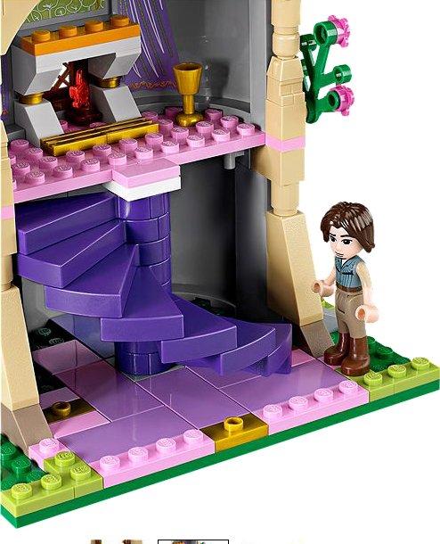 Produktbild LEGO Rapunzels Turm der Kreativität (41054, LEGO Disney)