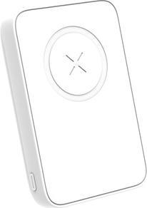Tiger Caricabatterie a induzione Powerbank, compatibile con MagSafe da 10.000mAh Bianco (10000 mAh, 20 W)