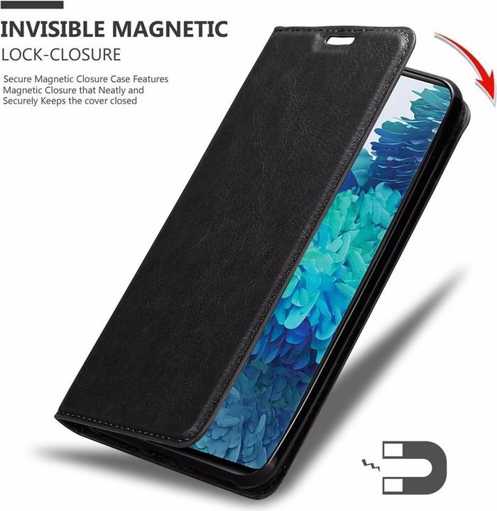 Productafbeelding Cadorabo Boek Onzichtbare Magneethoes (Samsung Galaxy S20 FE)