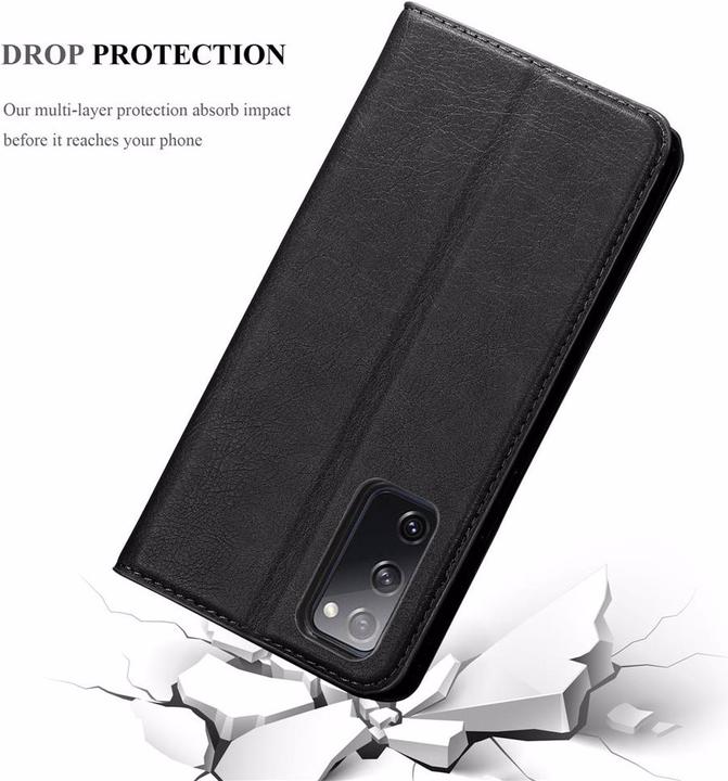 Productafbeelding Cadorabo Boek Onzichtbare Magneethoes (Samsung Galaxy S20 FE)