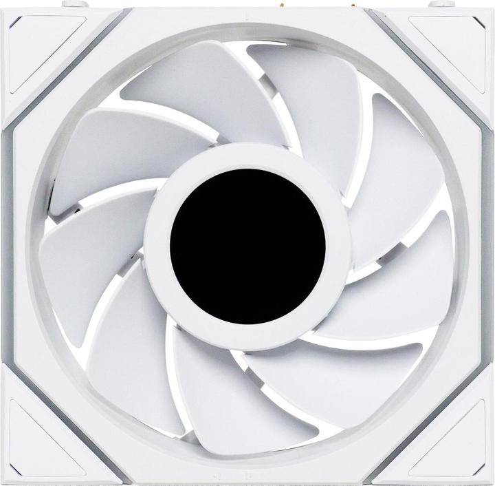 Produktbild Lian-Li UNI FAN TL Wireless LCD Lüfter, ARGB, PWM - Reverse Blade, 120 mm, weiss (120 mm, 1 x)