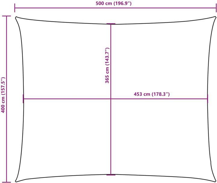 Actual product image VidaXL Nezhatok (400 x 500 cm)