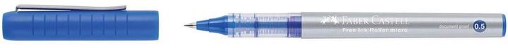 Actual product image Faber-Castell FREE INK - Scooter (Silver, Transparent, Blue, 1 x)