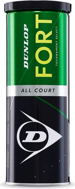 Dunlop Balles de tennis FORT ALL COURT 3-tin ITF