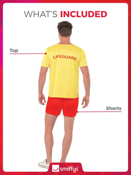 Produktbild Smiffys Baywatch: Rettungsschwimmer (M)