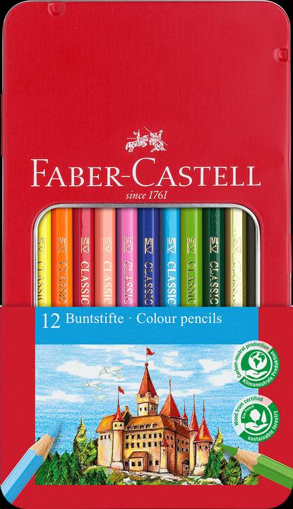 Actual product image Faber-Castell Colour pencils Classic Colour (Multicoloured, 12 x)