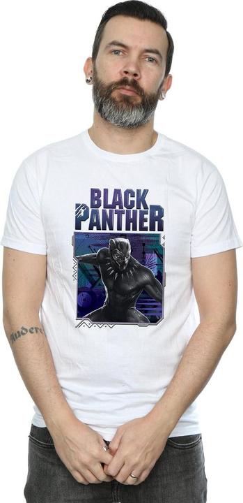 Image du produit Mens Black Panther Tech Badge T-Shirt (M)