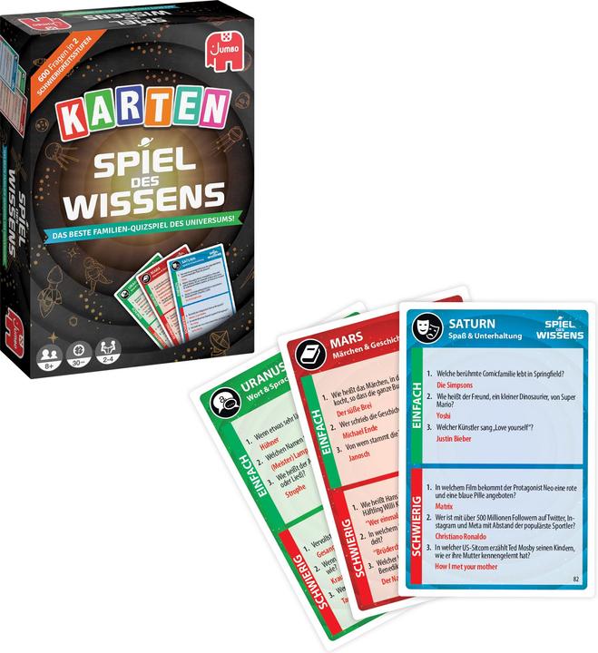Produktbild Jumbo Kartenspiel Spiel des Wissens (Deutsch)