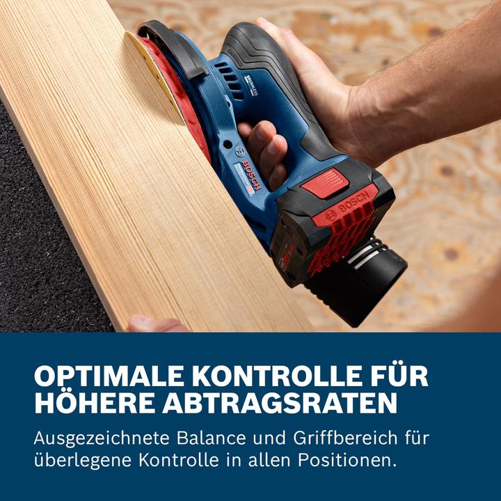 Actual product image Bosch Professional Akku-Exzenterschleifer GEX 18V-150-3 (Eccentric grinder)
