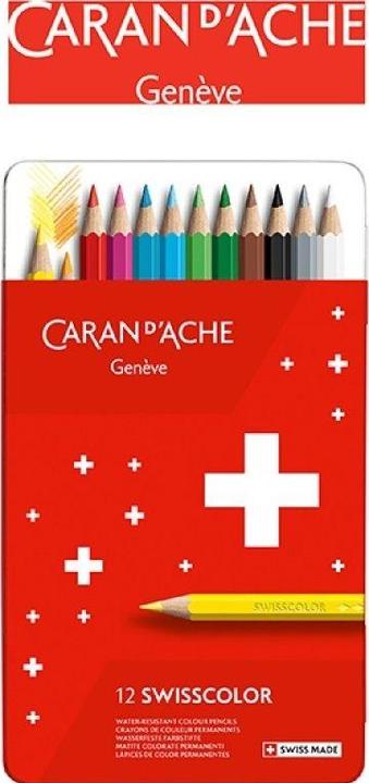 Produktbild Caran d'Ache Swisscolor (Mixed Colour, 12 x)
