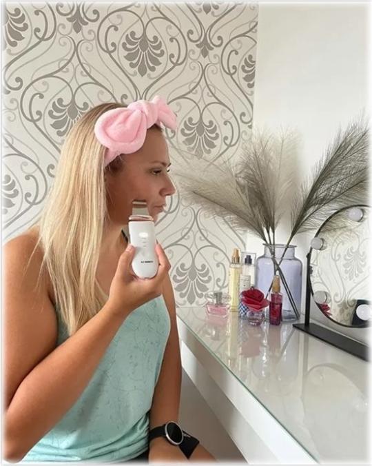 Image du produit Garett Ultrasonic Cavitation Peeling Facial Beauty Sonic Scrub Blanc