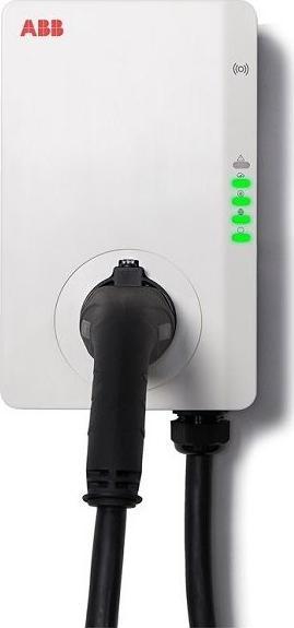 Actual product image ABB Terra AC Wall Charging Station (Type 2, 22 kW, 32 A, Type 2)