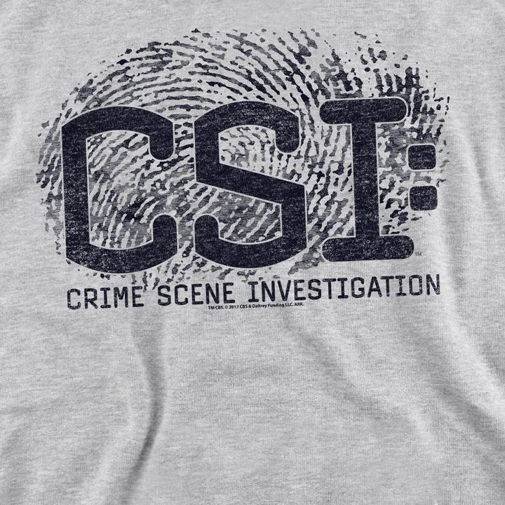 Actual product image Csi: NY Unisex Adult Distressed Logo Sweatshirt (L)