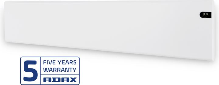 Produktbild Adax Elektrischer Heizkörper, Neo NL10 KDT, Weiss (1000 W)