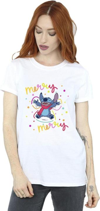 Produktbild Disney Lilo & Stitch Merry Rainbow TShirt (4XL)