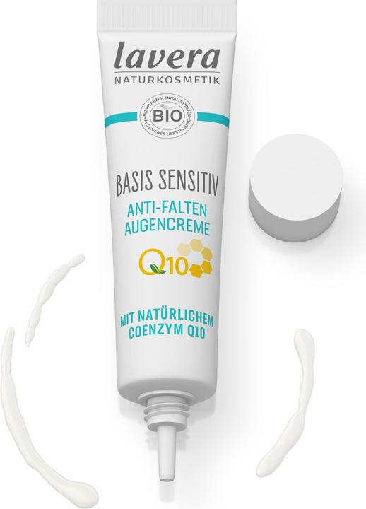 Actual product image Lavera Q10 basis sensitiv (Crème, 15 ml, Day + Night)