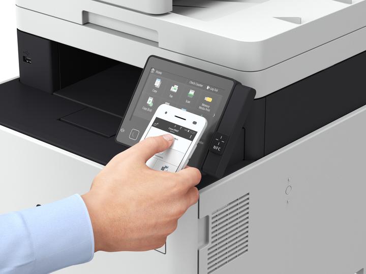 Produktbild Canon i-SENSYS MF735Cx A4 Farblaserdrucker MFP drucken kopieren und scannen faxen (Laser, Schwarz-Weiss)