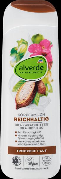dm alverde Körper-Milch (Körpermilch, 250 ml)