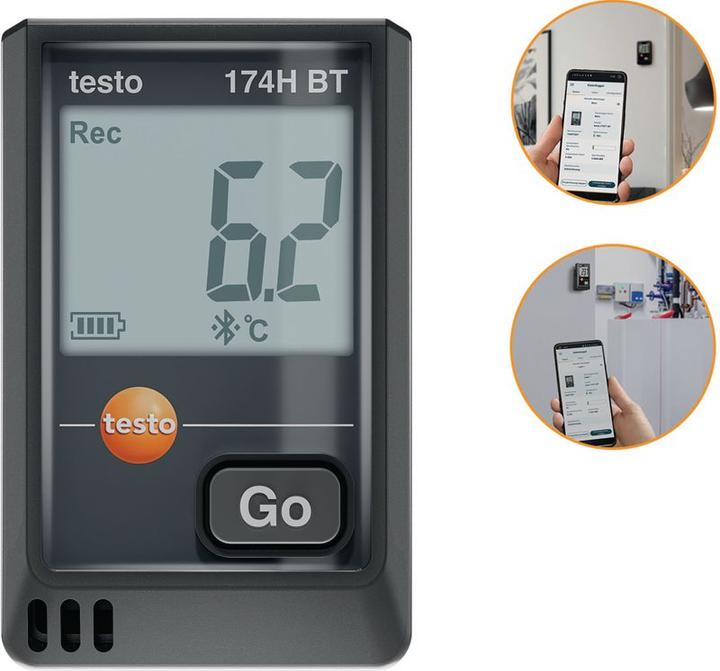 Produktbild Testo Mini-Datenlogger 174 H / Bluetooth®