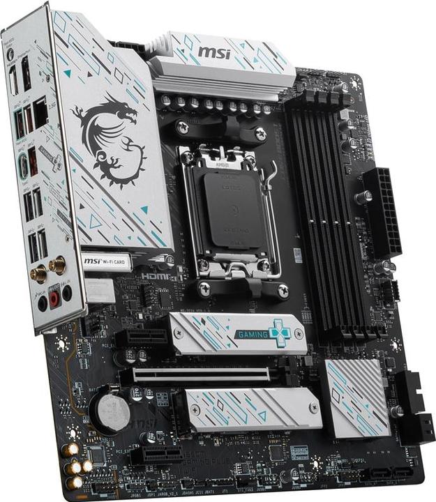 Immagine prodotto MSI AM5 B650M GAMING PLUS WIFI M-ATX (AM5, AMD B650, mATX)