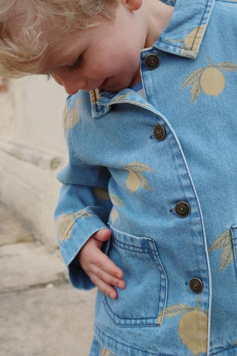 Actual product image Konges Slojd Magot Jeansjacke Lemon Denim (80)