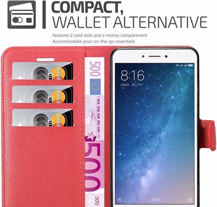 Produktbild Cadorabo Book mit Standfunktion Cover (Xiaomi Mi Max 2)