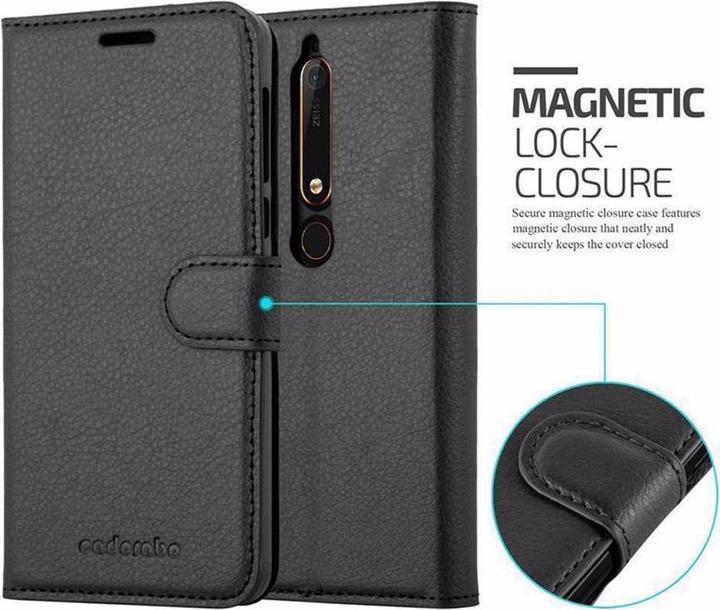 Produktbild Cadorabo Book mit Standfunktion Cover (Nokia 6.1)