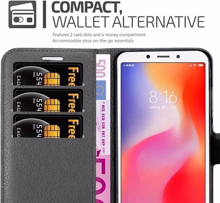 Produktbild Cadorabo Book mit Standfunktion Cover (Xiaomi Redmi 6)
