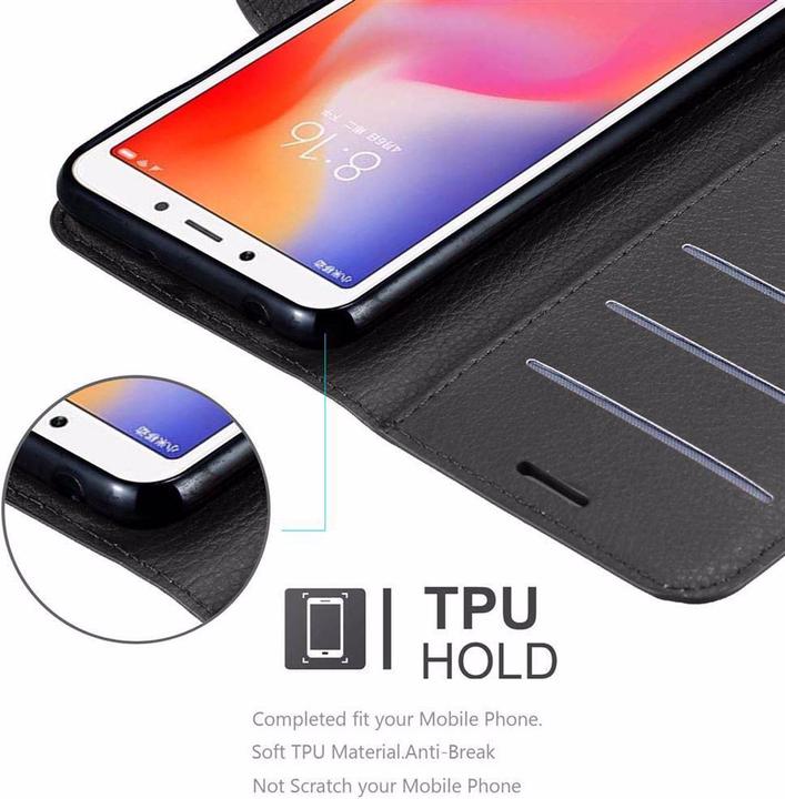 Produktbild Cadorabo Book mit Standfunktion Cover (Xiaomi Redmi 6)