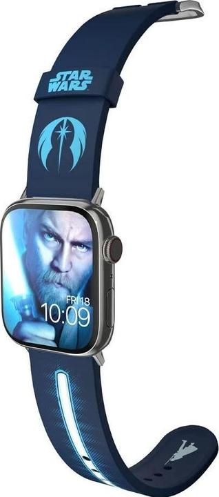 Immagine prodotto Moby Fox Bracciale Smartwatch Star Wars Darth Vader Lightsaber 22 mm (22 mm, Silicone, Acciaio inossidabile)