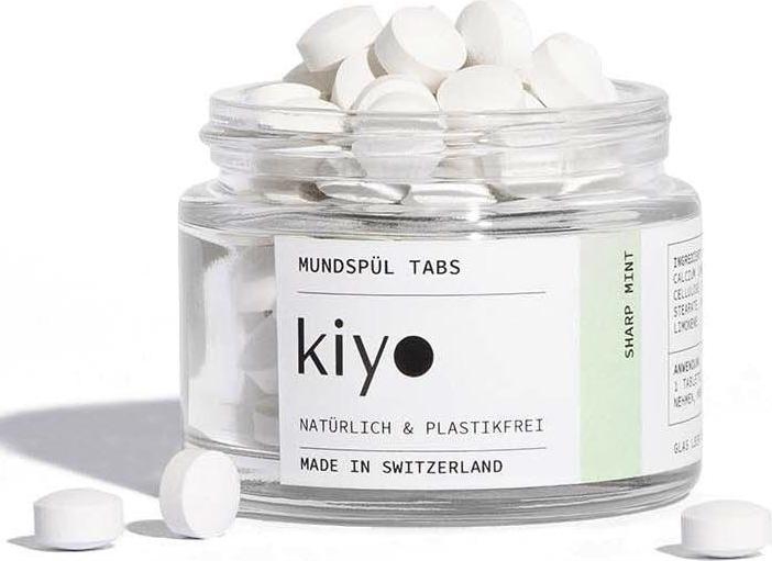 Image du produit Kiyo Natural Pastilles de dentifrice Sharp Menthe 93 pièces (Bains de bouche)